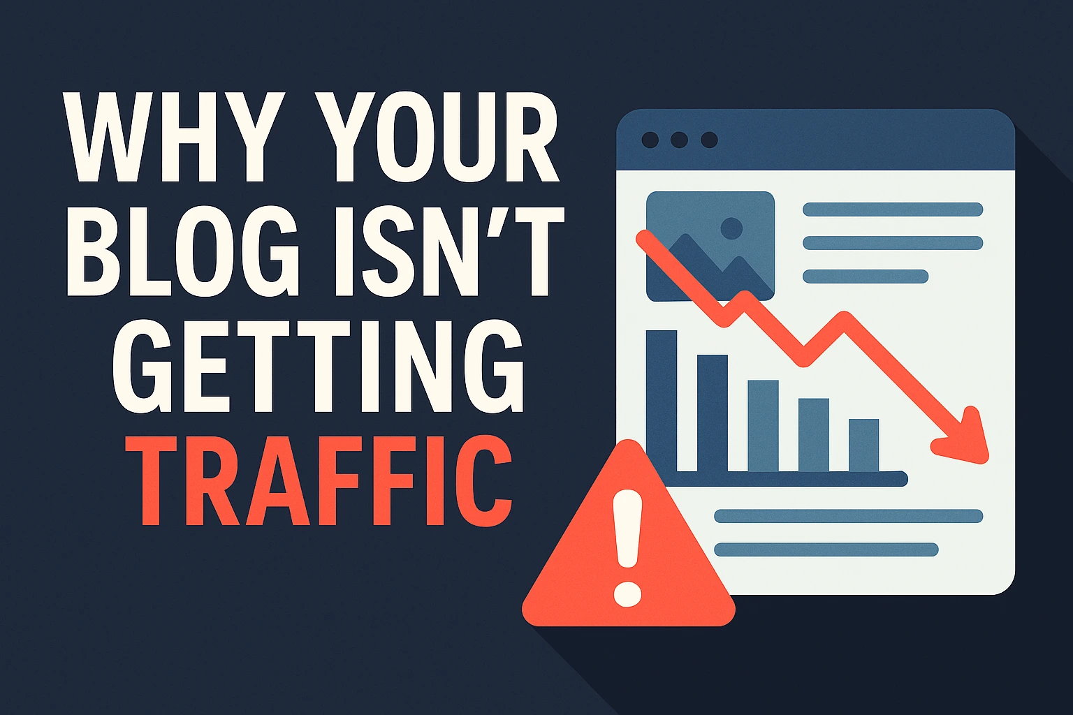19 Reasons Why Your Blog Isn’t Getting Traffic