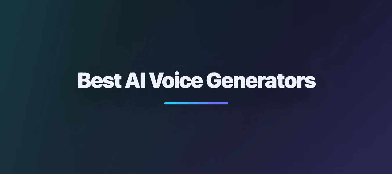 9 Best AI Voice Generators in 2026